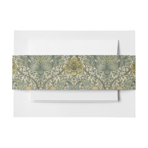 Bandeau De Faire-part William Morris Spring Motif classique épais