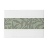 Bandeau De Faire-part William Morris Willow Flower Classic (Dos exemple)