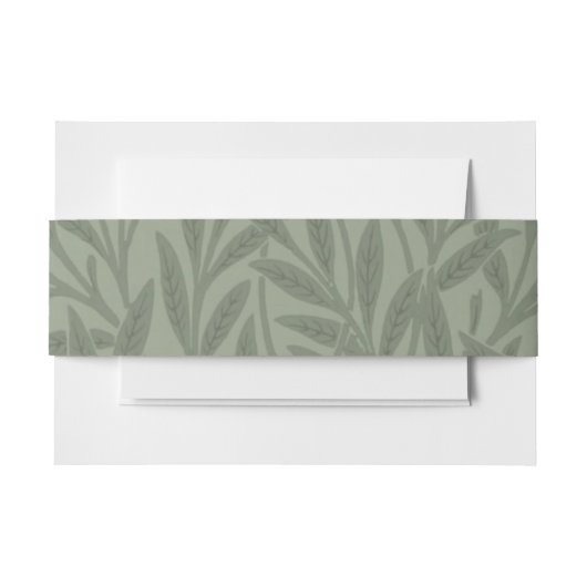 Bandeau De Faire-part William Morris Willow Flower Classic (Devant Example)