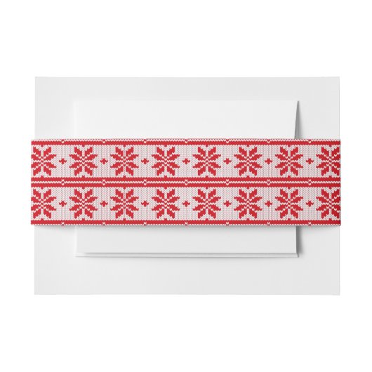 Bandeau De Faire-part Xmas knitting seamless (Devant Example)