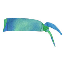 Bandeau de turquoise de vert bleu de motif de