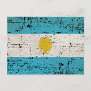 Bandeira da Argentina Briefkaart