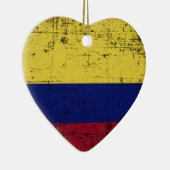Bandeira da Colombia Keramisch Ornament (Rechts)