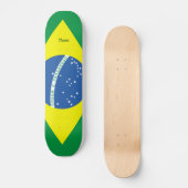 Bandeira do Brasil Skateboard (Voorkant)