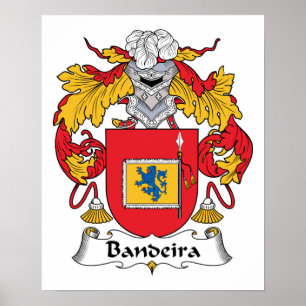 Bandeira Family Crest Poster