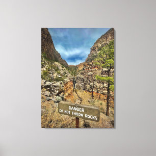 Bandelier NM Canvas Afdruk