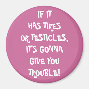 Banden en testikels Trouble Magnet Magneet