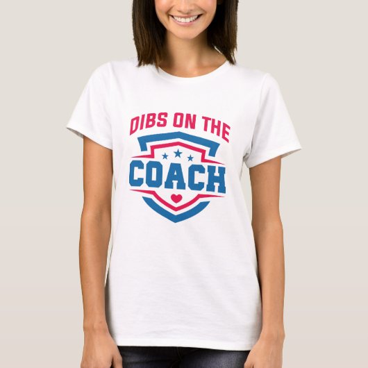 Banden op de coach t-shirt (Voorkant)