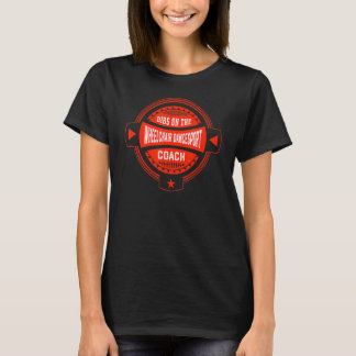 Banden op rolstoel Dancesport Coach-Gezegden T-shirt