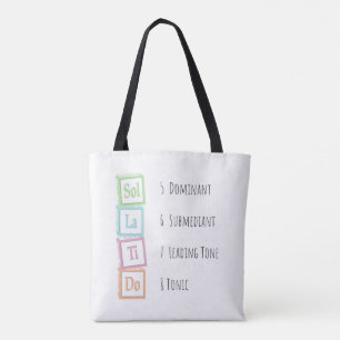 Banden van de Scale Solfeggio Musical Baby Blocks Draagtas