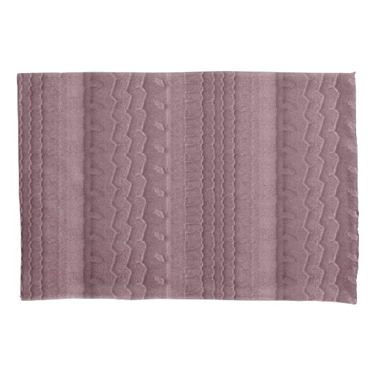 Bandensporen van auto's op doorkniproze kussensloop (Voorkant)