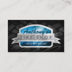 Bandenwinkelslogans Visitekaartjes