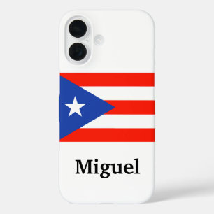 Bandera Boricua Puerto Ricaanse Vlag 4Ana iPhone 16 Hoesje