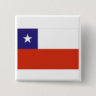 Bandera Chili V Vierkante Button 5,1 Cm
