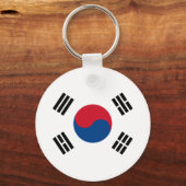 Bandera de Corea del Sur Sleutelhanger (Voorkant)
