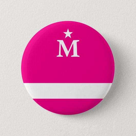 Bandera de Moderdonia Ronde Button 5,7 Cm (Voorkant)