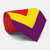 Bandera república española stropdas (Opgerold)