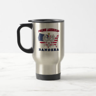 Bandera Texas Pools Amerikaans Reisbeker