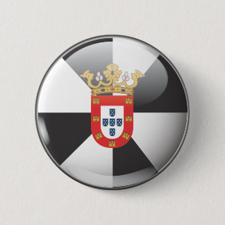 Bandera y escudo de Ceuta Ronde Button 5,7 Cm