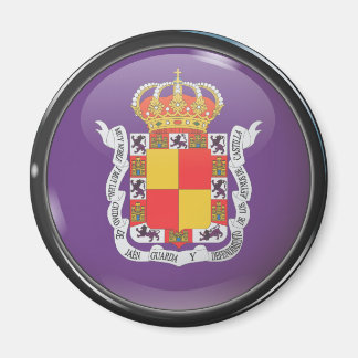 Bandera y escudo de Jaén Magneet