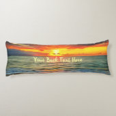 Banderas Bay Sunset 1738 Lichaamskussen (Achterkant)
