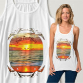 Banderas Bay Sunset 1738 Tanktop