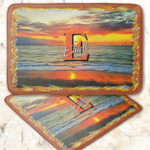Banderas Bay Zonsondergang 1738 Badmat