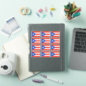 Banderas Boricua Stickers drapeau portoricain 6"x6 (Couverture iPad)