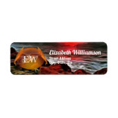 Banderas Rocky Sunset 914 Adres Etiket (Voorkant)