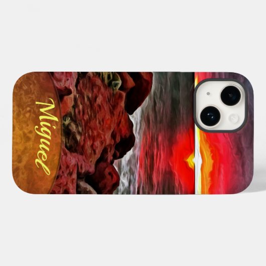 Banderas Rocky Sunset 914 Case-Mate iPhone Case (Achterkant (horizontaal))