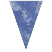 Banderines effecto marmolado azul vlaggetjes (Eerste vlag)