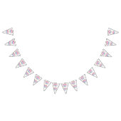 Banderines en Forma de Triángulo con Diseño “Celeb Vlaggetjes (Alle)