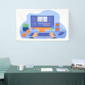 Banderole 90 x 150 cm (Salon professionnel)