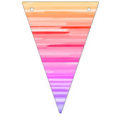 Banderole à fanions Summer Party (Deuxième drapeau)