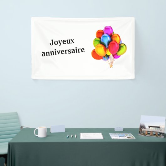 Banderole ballon (Salon professionnel)