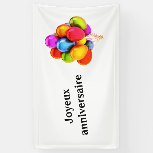 Banderole ballon (Vertical)