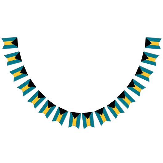 Banderole brésilienne du drapeau des Bahamas (Tout)
