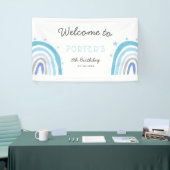 Banderole d'accueil pour la fête d'anniversaire Bl (Salon professionnel)