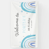 Banderole d'accueil pour la fête d'anniversaire Bl (Vertical)