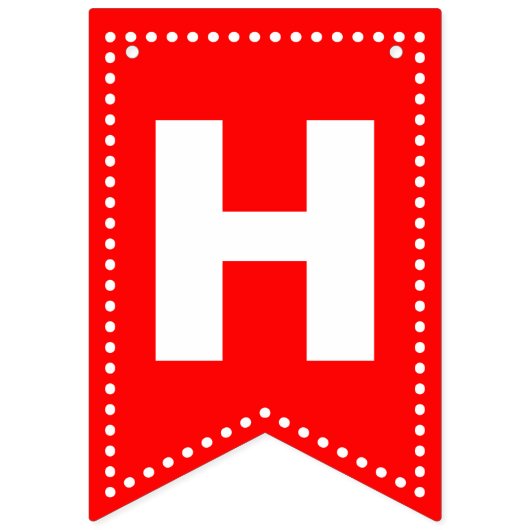 Banderole d'Anniversaire (Deuxième drapeau)