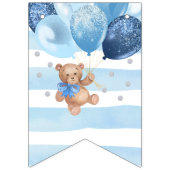 Banderole de Baby shower d'accueil Teddy Bear (Premier drapeau)
