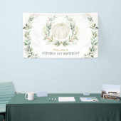 Banderole de bienvenue pour 1er anniversaire Elega (Salon professionnel)