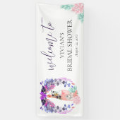 Banderole de Bienvenue pour Enterrement de Vie de  (Vertical)