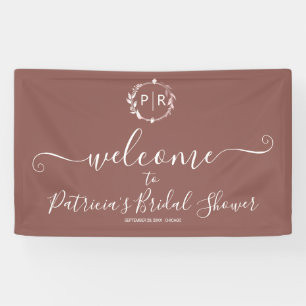 Banderole de Bienvenue pour une Fête de Fiançaille