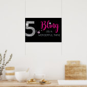 Banderole de bijoux de 5 $ - Poster de bijoux (Cuisine)