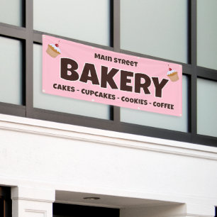 Banderole de boulangerie personnalisée