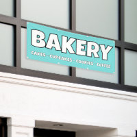 Banderole de boulangerie personnalisée
