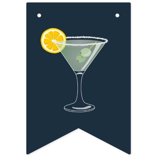 Banderole de bunting de cocktail Margarita pour fu (Deuxième drapeau)