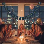 Banderole de bunting de cocktail Margarita pour fu