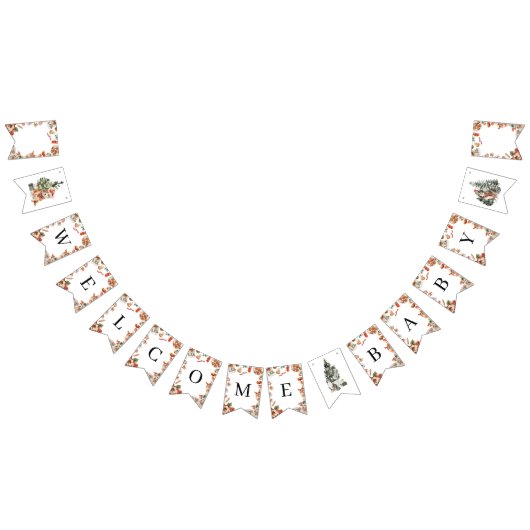Banderole de bunting pour Baby Shower d'hiver Noël (Tout)